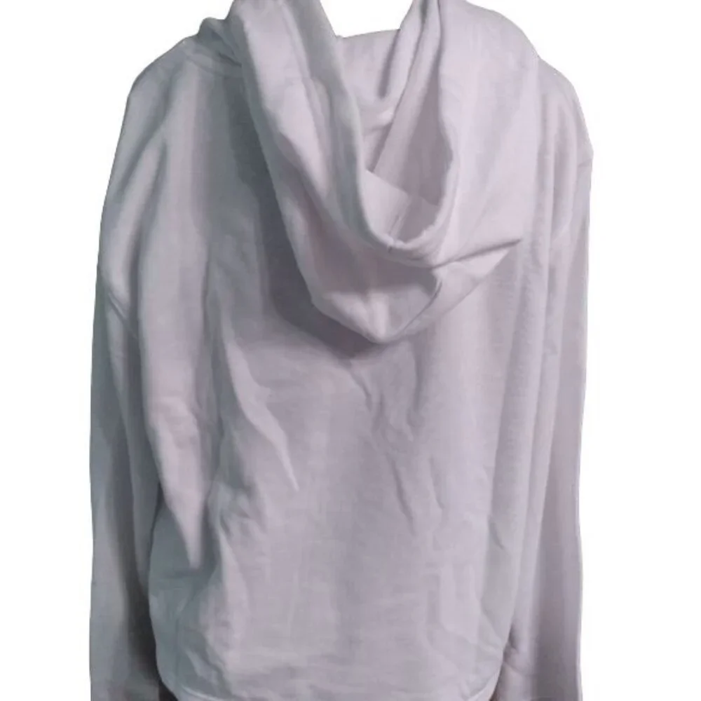 Tommy Hilfiger Jeans White Cropped Hoodie - Picture 4 of 7